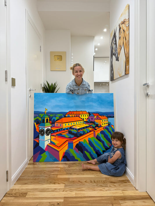 Petrovaradin Fortress 100x120cm / 39.4 × 47.2 in