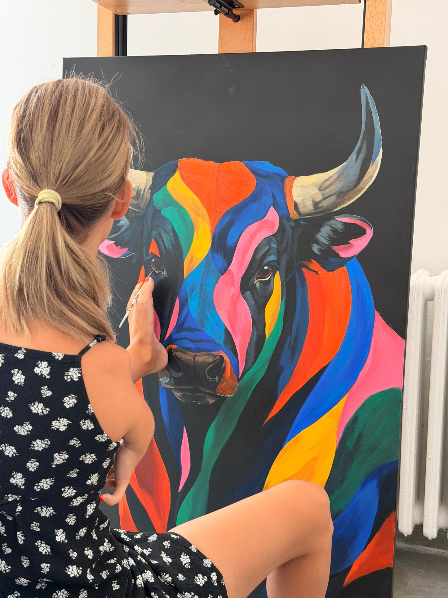 Powerful Bull Original 120 × 80 cm / 47.2 × 31.5 in