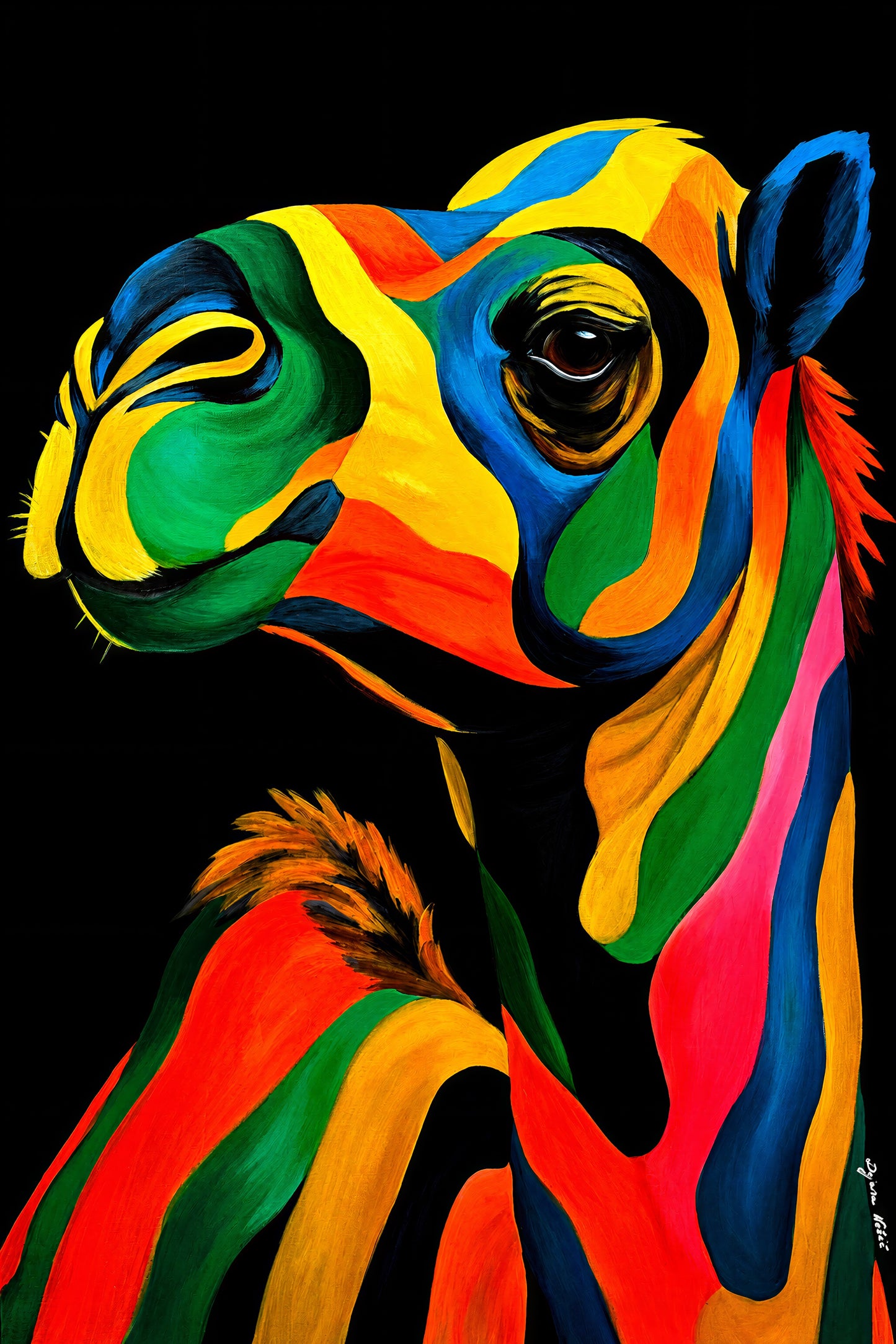 Camel – Fine Art Canvas Print