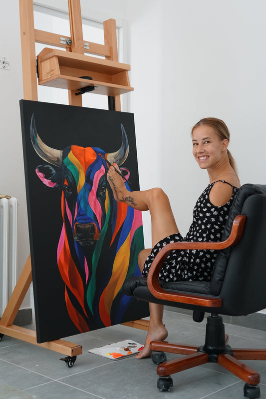 A New Direction: Exploring Black Backgrounds in My Art