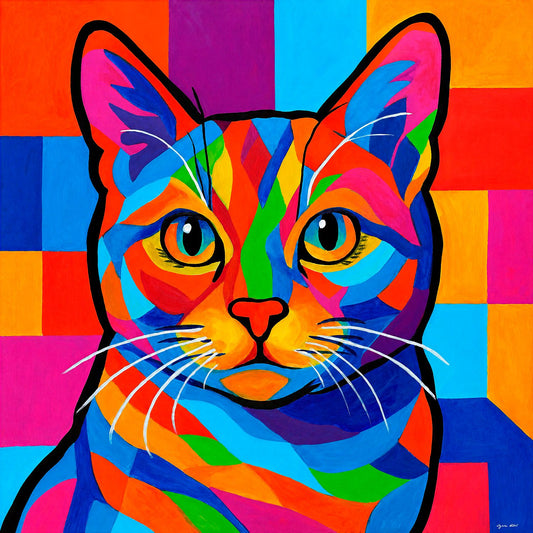 Pop Art Cat
