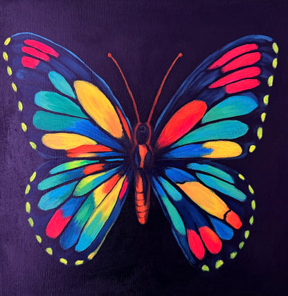 Leptir 30x30cm