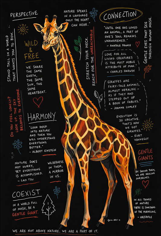 Giraffe - Fine Art Print