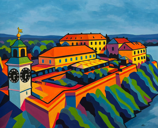 Petrovaradin Fortress 100x120cm / 39.4 × 47.2 in